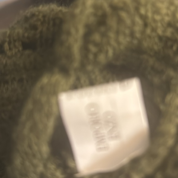 Emporio  Enzo Deep Olive Green Infinity Scarf. - Picture 8 of 9